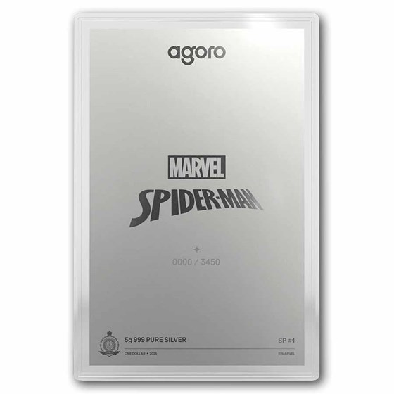 2025 Niue 5g Silver Marvel: Spider-Man Foil (Tier 1)