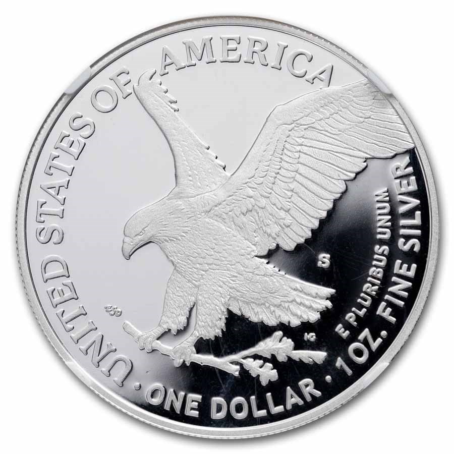 2023-S Proof Silver American Eagle PF-70 NGC (Moy)