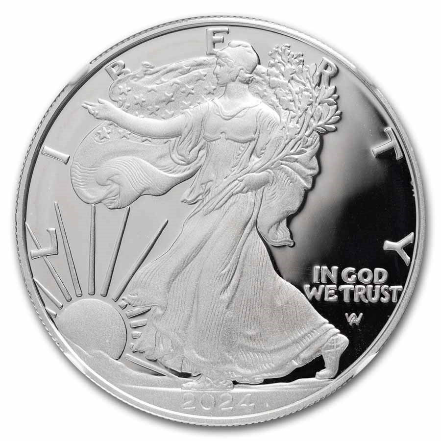 2024-S Proof Silver American Eagle PF-70 NGC (Moy)