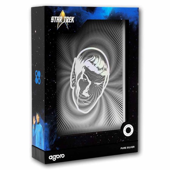 2026 Niue 5g Silver $1 Star Trek Spock Holographic Foil