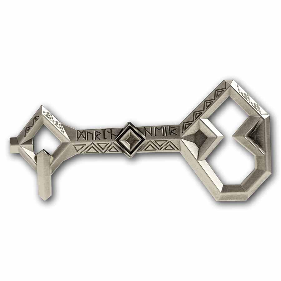 2026 Niue 5g + 3/4 oz The Hobbit: Thorin's Map & Key Set
