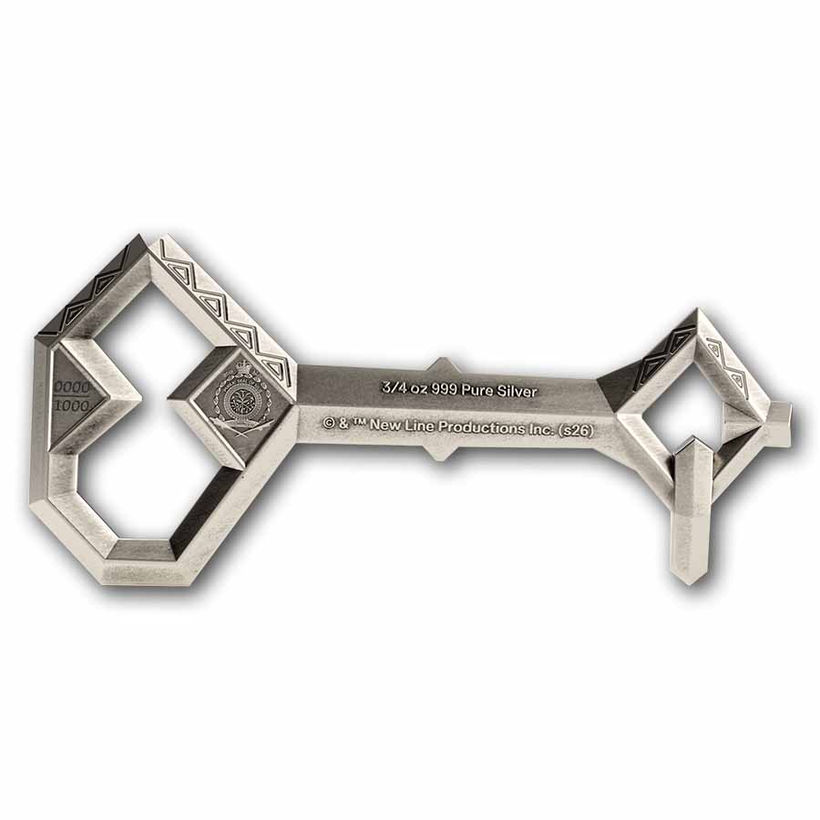 2026 Niue 5g + 3/4 oz The Hobbit: Thorin's Map & Key Set