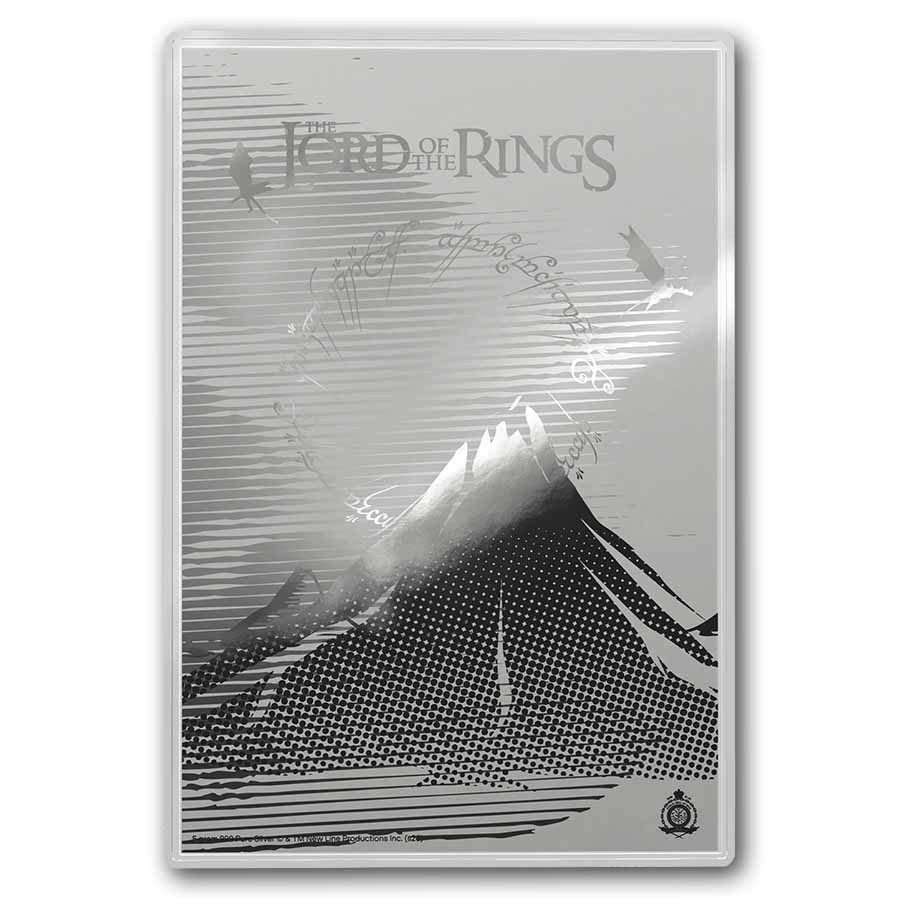 2026 Niue 5g Silver $1 Lord of the Rings: Frodo's Journey Foil