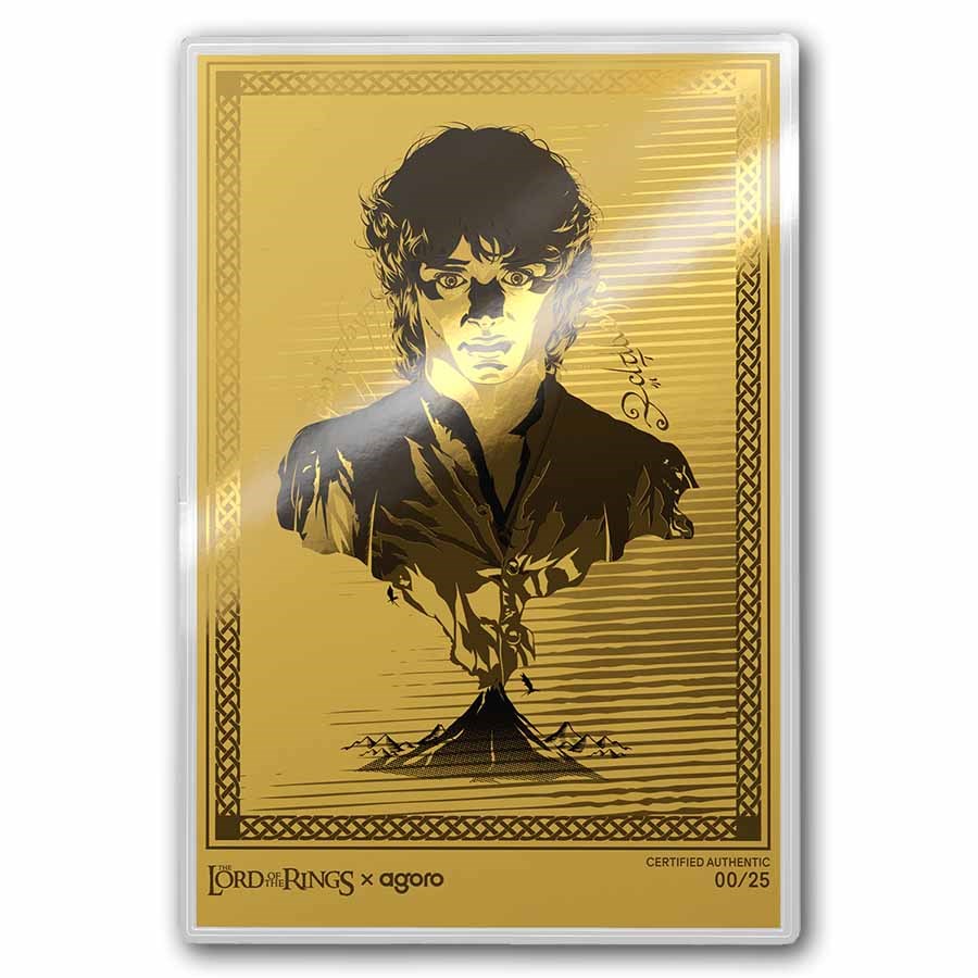 2026 Niue 5g Silver $1 Lord of the Rings: Frodo's Journey Foil