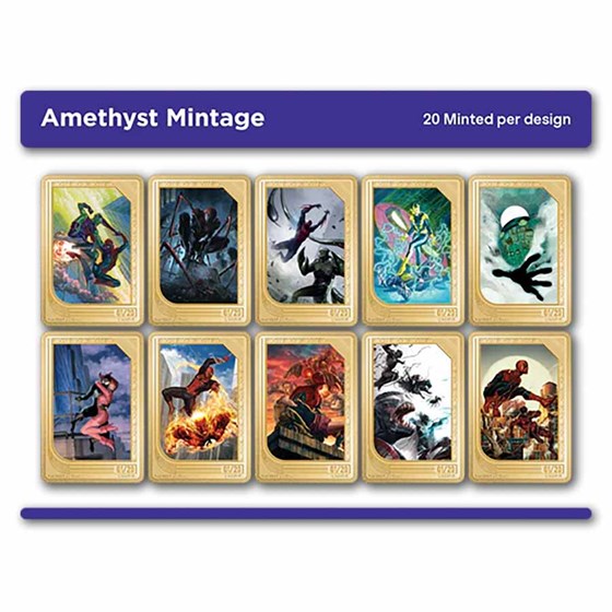 2026 Niue Art of Spider-Man Trading Coins Mystery Set - Sealed