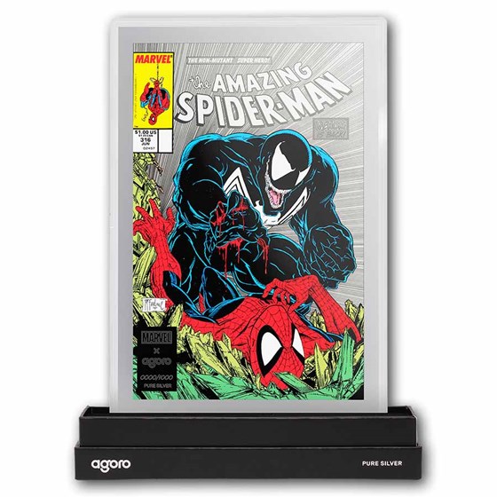 2026 Niue 1 oz Silver $2 Marvel Comic Covers: Venom Unleashed