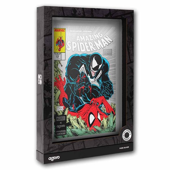 2026 Niue 1 oz Silver $2 Marvel Comic Covers: Venom Unleashed
