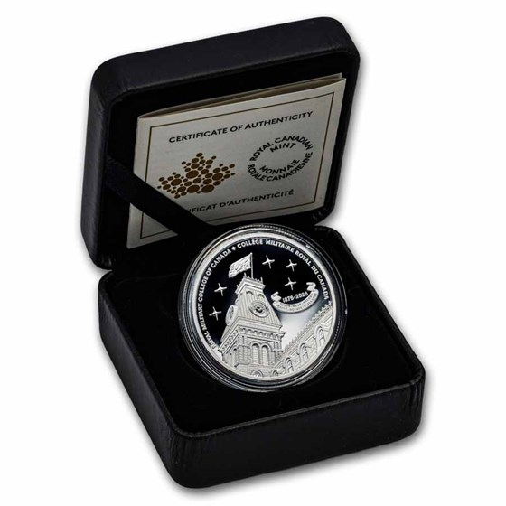 2026 RCM 1 oz Ag $20 150th Anniv of the Royal Military College