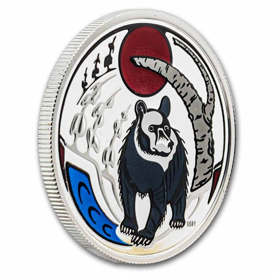 2026 Canada Silver $15 Clan Animals: Bear