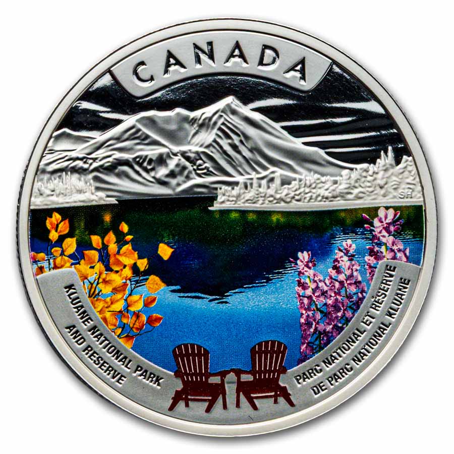 2026 RCM 1 oz Ag $20 Canada's National Parks Kluane National Park