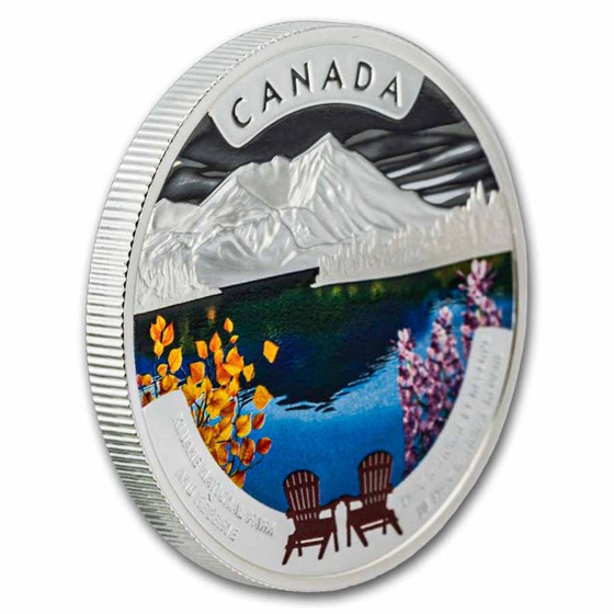 2026 RCM 1 oz Ag $20 Canada's National Parks Kluane National Park