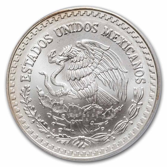 1998 Mexico 1 oz Silver Libertad MS-68 PCGS