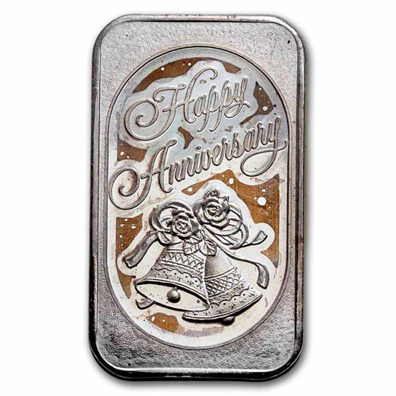 1 oz Silver Art Bar - Cameo Classics (Happy Ann, Original Card)