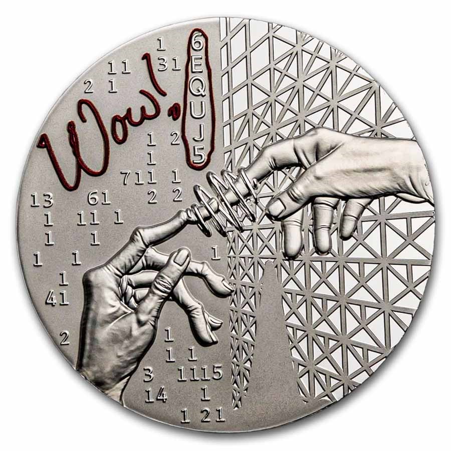 2026 Niue 2 oz Silver WOW! Signal (w/ Box & COA)
