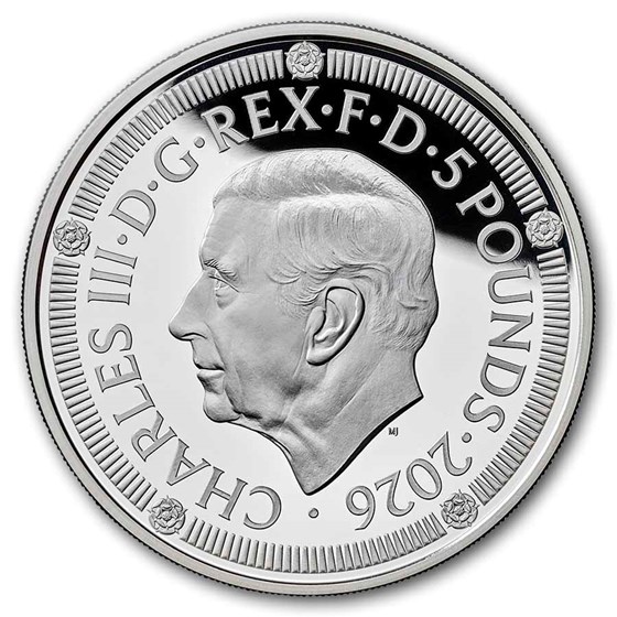 2026 Great Britain 500 Years of the Crown £5 Silver Proof Coin