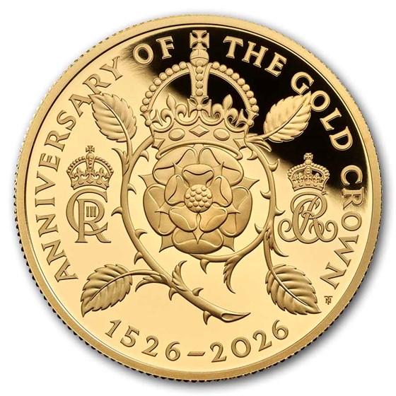 2026 Great Britain 500 Years of the Crown £5 Gold Proof