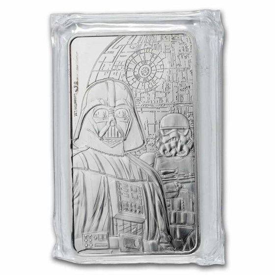 10 oz Silver Bar - The Royal Mint Star Wars Dark Side