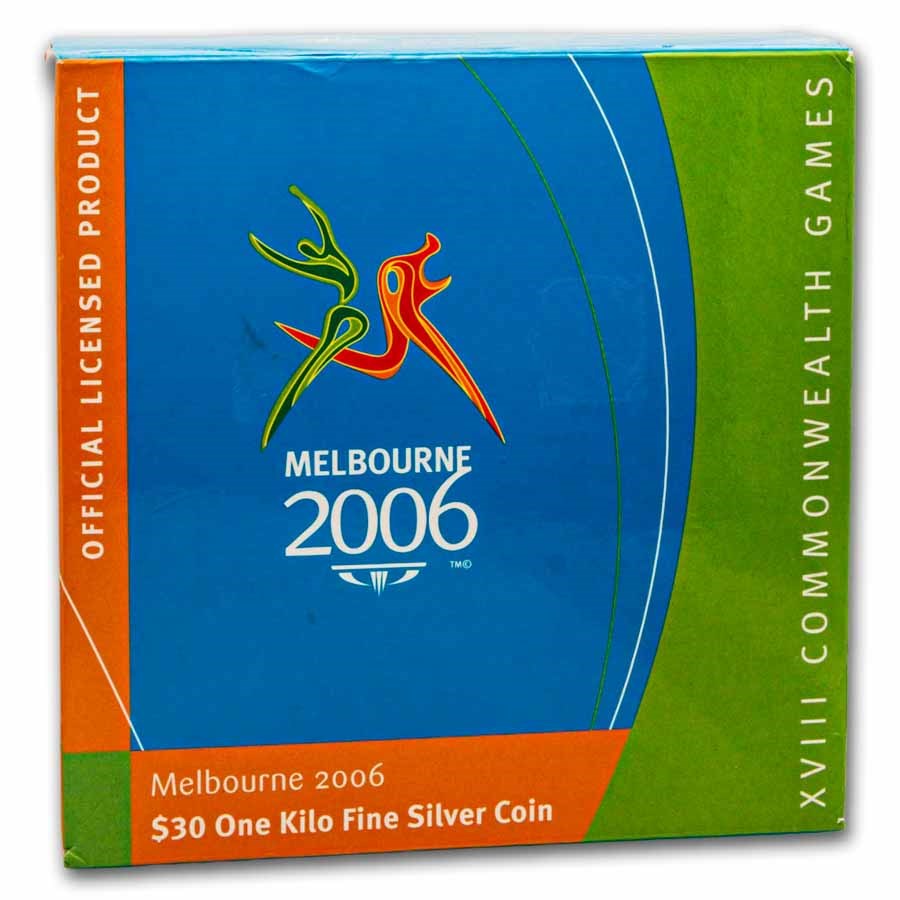2006 Australia 1 Kilo Silver Commonwealth Games