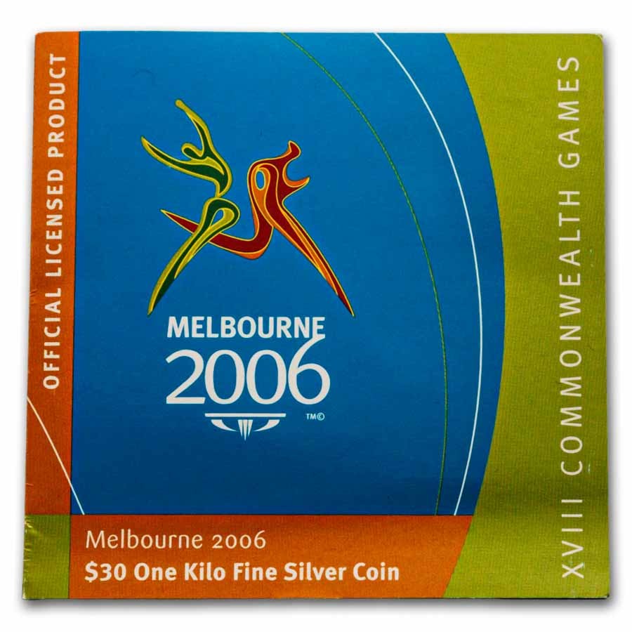 2006 Australia 1 Kilo Silver Commonwealth Games