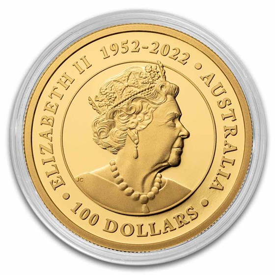 2023 Australia 1 oz Gold Dragon Proof (Coin only)