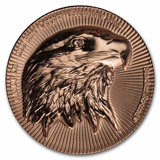 1 oz Copper Round - Scottsdale Eagle Stacker