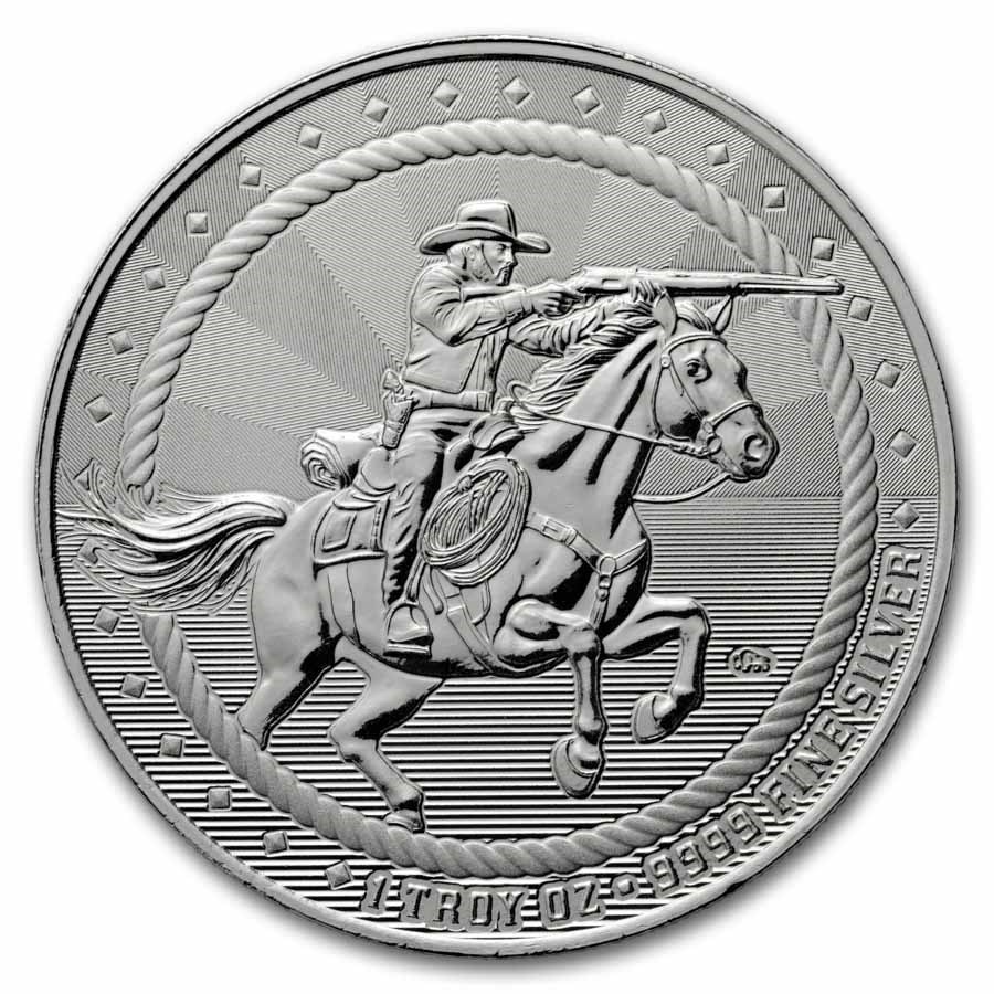 1 oz Silver Round - Scottsdale Mint (Rifleman)