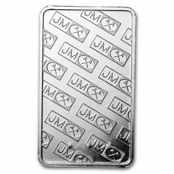 10 gram Platinum Bar - Johnson Matthey (Original Packaging)