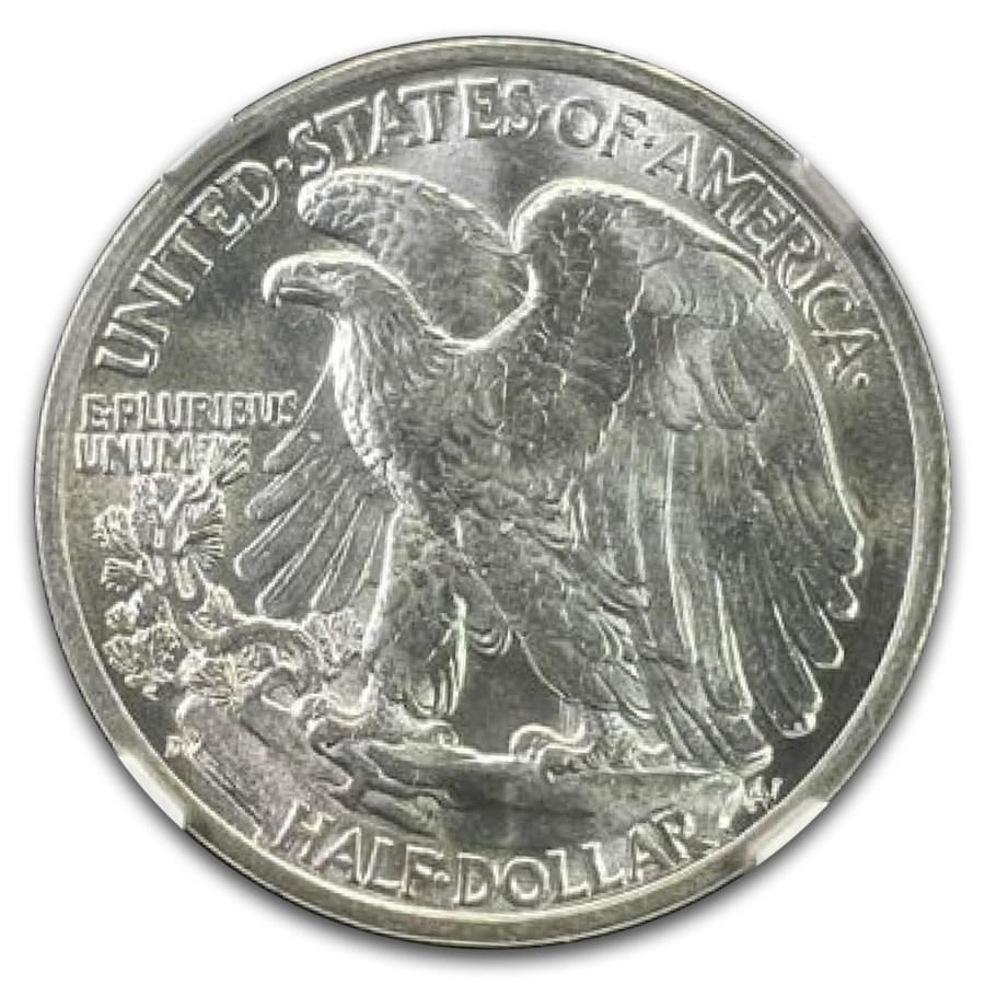 1936-D Walking Liberty Half Dollar MS-66+ NGC CAC