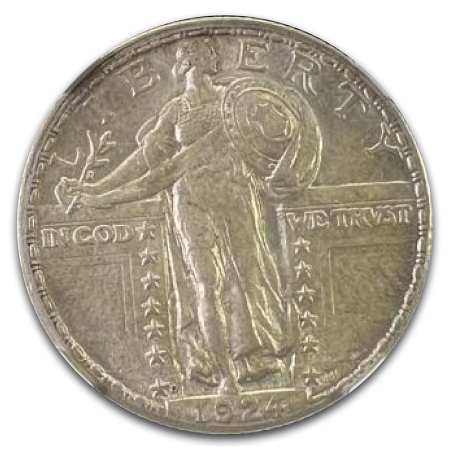 1924-D Standing Liberty Quarter MS-63 NGC (FH)