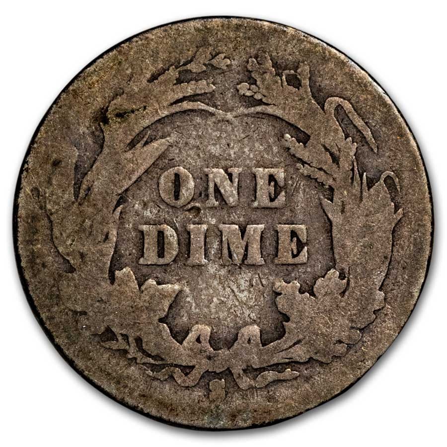 1897-S Barber Dime AG