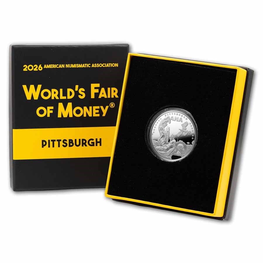 2026 1 oz Pittsburgh ANA Show Silver Coin BU