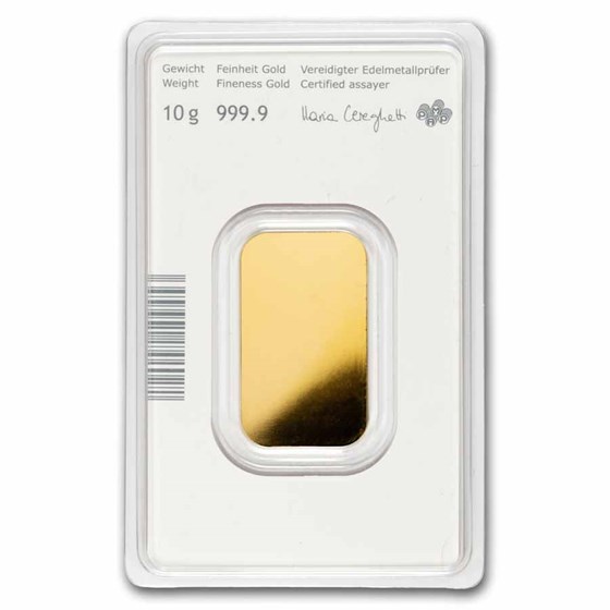 10 gram Gold Bar - Austrian Mint (New In Assay)