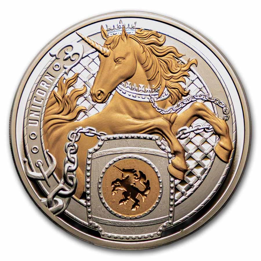 2026 Niue 1 oz Silver Proof Heraldic Beasts: Unicorn (Box & COA) 2026 Niue 1 oz Silver Proof Heraldic Beasts: Unicorn (Box & COA)