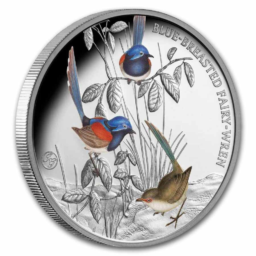 2026 Niue 1 oz Silver Proof Blue-Breasted Fairy-Wren (Box & COA) 2026 Niue 1 oz Silver Proof Blue-Breasted Fairy-Wren (Box & COA)