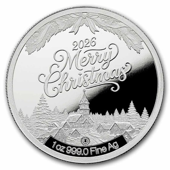 2026 1 oz Silver Colorized Round - Painting of Mary &amp; Jesus