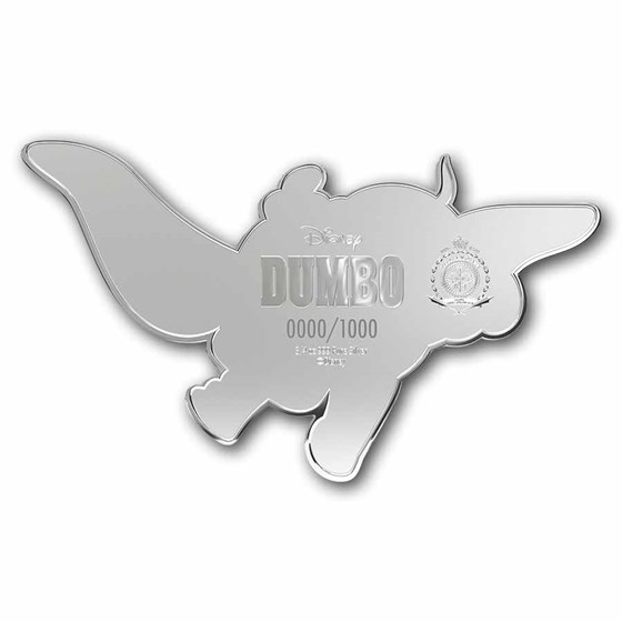 2026 Niue 3/4oz + 5g Silver $2 Disney: Dumbo Collectible Set
