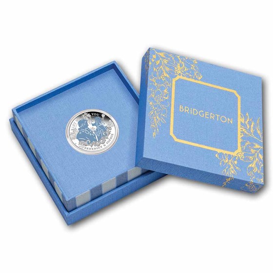 2026 AUS 1/2 oz Silver Bridgerton Benedict &amp; Sophie PF (Box, COA)