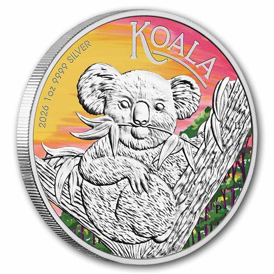 2026 Australia 1 oz Silver Koala ANDA Brisbane Special (In Card)