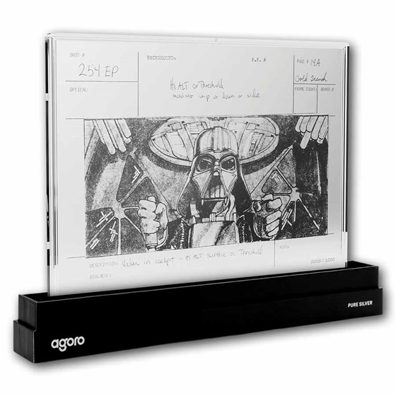 2026 Niue 1 oz Silver $1 Star Wars: Darth Vader - Trench Run Foil