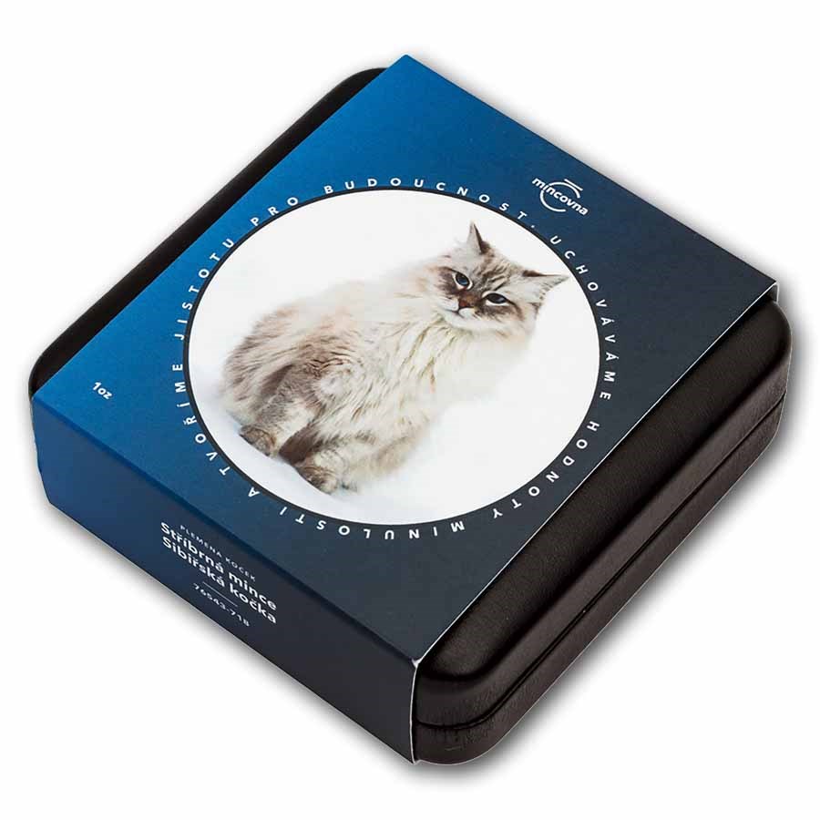 2026 Niue 1 oz Silver Proof Cat Breeds: Siberian