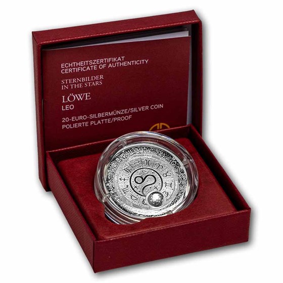 2026 Austria Silver €20 The Stars Series: Leo (Box/COA)