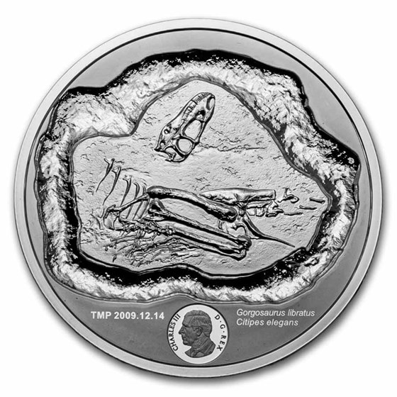 2026 RCM 5 oz Ag $50 MintLAB: Exceptional Discoveries - Dinosaurs