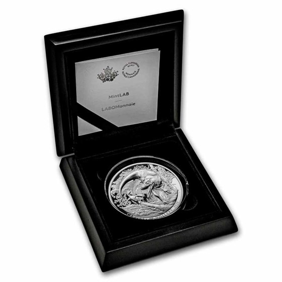 2026 RCM 5 oz Ag $50 MintLAB: Exceptional Discoveries - Dinosaurs