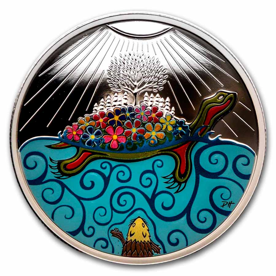 2026 Canada 1 oz Silver $20 Turtle Island (Box/COA)
