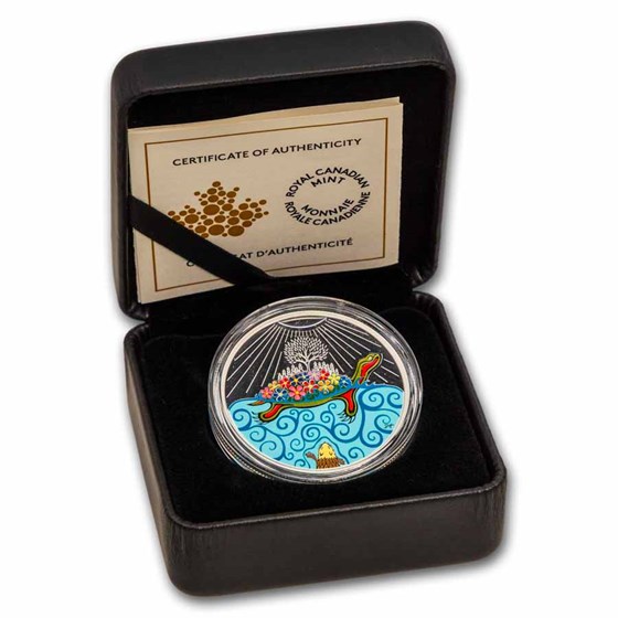 2026 Canada 1 oz Silver $20 Turtle Island (Box/COA)