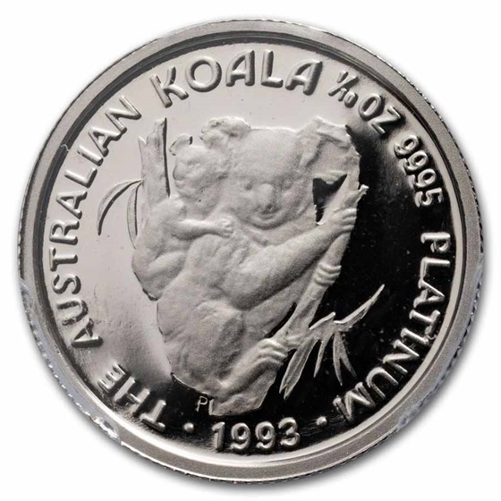 1993 Australia 1/10 oz Proof Platinum Koala PR-69 PCGS