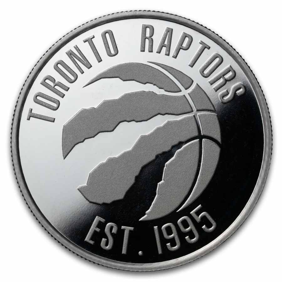 NBA Toronto Raptors 1 oz Silver Round