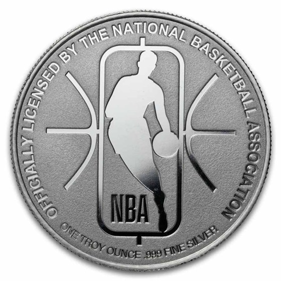 NBA Toronto Raptors 1 oz Silver Round