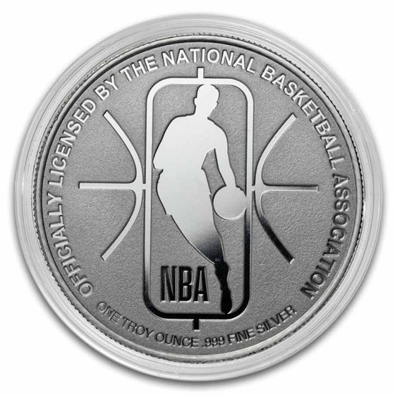 NBA Toronto Raptors 1 oz Silver Round