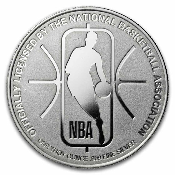 NBA Philadelphia 76ers 1 oz Silver Round